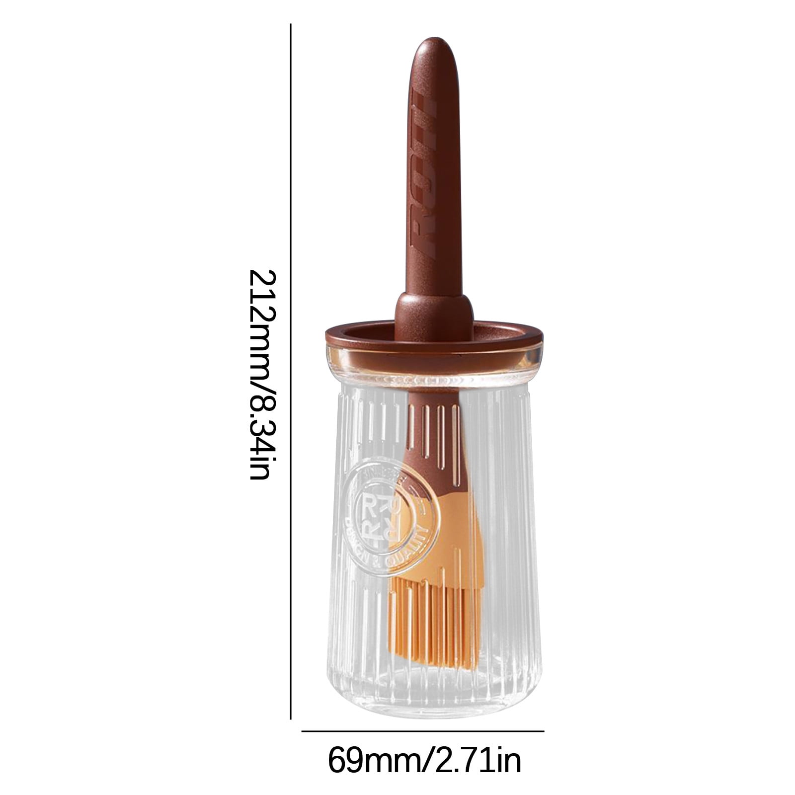 PRINxy BBQ Brush With Bottle Kitchen Long Handle Oil Brush Barbecue