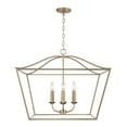 thumbnail image 6 of 4 Light Pendant-22 Inches Tall And 27.5 Inches Wide-Matte Brass Finish Capital Lighting 350641Ma, 6 of 7