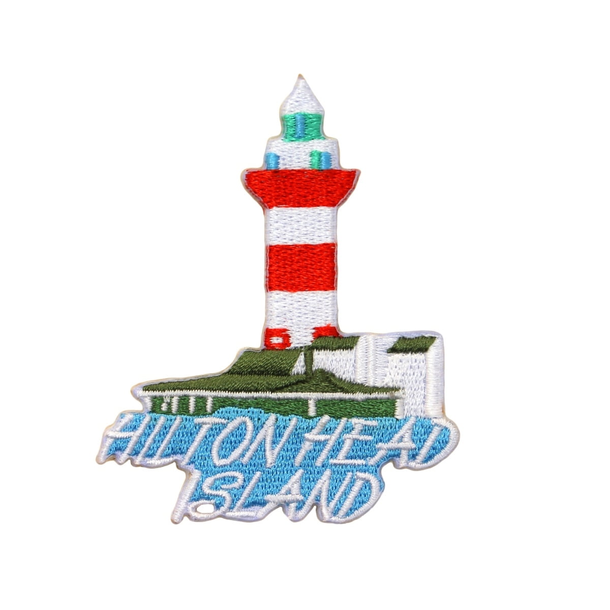 Harbour Town Lighthouse Hilton Head Island Patch Souvenir IronOn