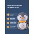 thumbnail image 4 of Luz de noche para bebé con sensor de llanto, pingüino suave - Regalo para bebé, canción de cuna de peluche, ruido blanco, música, luces - Juguete infantil - Regalo único para recién nacidos - Ayuda pa, 4 of 5