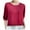 Red, variant on yillto Womens Satin Silky Tops Summer Short Sleeve Crewneck Causal Business Dressy Shirts Work Tunic Top