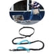 thumbnail image 1 of Correa para perro retráctil manos libres - Tamaño ajustable - Tensores reflectantes dobles - Asas dobles - Para perros pequeños, medianos y grandes - (azul) LingWen 9024735526469, 1 of 1