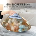 thumbnail image 3 of Ryvnso Satin Pillowcase Flower Patern1 Pillow Cases Standard Size 40x20in, 3 of 6