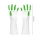 thumbnail image 4 of Xihbxyly Guantes de Limpieza Reutilizables de Caucho Natural, Antideslizantes, Resistentes Al Agua y Al Aceite, para Limpieza Del Hogar, Uso Familiar, Fáciles de Poner y Quitar., 4 of 7