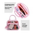 thumbnail image 5 of Gustave Clear Tote Bag Stadium Approved Transparent Crossbody Lunch Bag Shoulder Handbag Purse for Women Men Work Concerts Sports Events - Black, 5 of 7