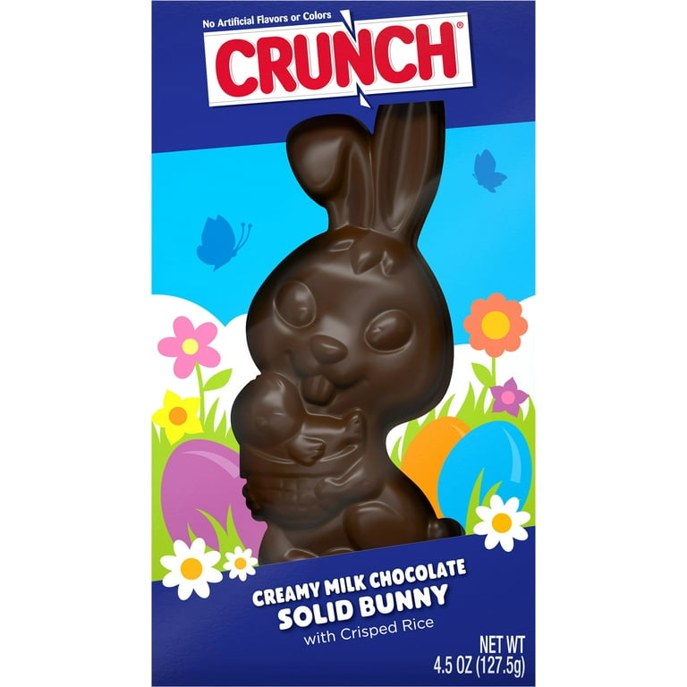Bunny top ate chocolate