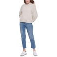 thumbnail image 4 of Calvin Klein Jeans Women's Cable Knit Crewneck Sweater B4HP (Regular,M,Mocha Heather), 4 of 4