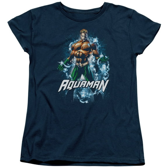 Jla - Water Powers - Women's Short Sleeve Shirt - Small