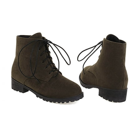 

YOTAMI Women s Shoes Autumn and Winter Flowers Color Matching Thick High-heeled Platform Sleeve High Boots Work Green 7.5