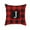 J, variant on Christmas Pillowcase Faceless Doll Dwarf Gnome Goblin Lattice Christmas Tree Snowflake Peach Skin Printed Sofa Pillowcase