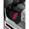 NCAA Arkansas 2 pc Front Floor Mats and Arkansas Car Seat Cover Value Bundle