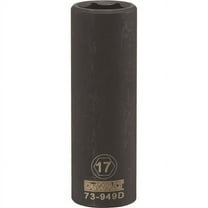 Stanley Tools 228351 17mm Impact Socket - 0.5 in. Drive