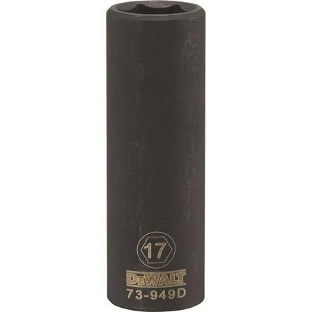 Stanley Tools 228351 17mm Impact Socket - 0.5 in. Drive