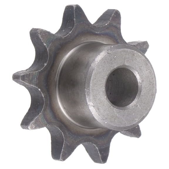 Uxcell 10 Teeth Sprocket Single Strand 1/2" Pitch, 10mm Bore Carbon Steel