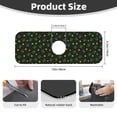 thumbnail image 2 of Vsdgher St. Patrick's Day8 Kitchen Sink Splash Guard Faucet Mat -1 PC Super Absorbent Fast Drying Mat Sink Gadgets-Splash, Bathroom,Sink Mat,(15" X 5.5" ), 2 of 7