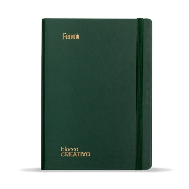 Libreta Agenda Ejecutiva Ferrini Argollada Blocco Creativo 128h