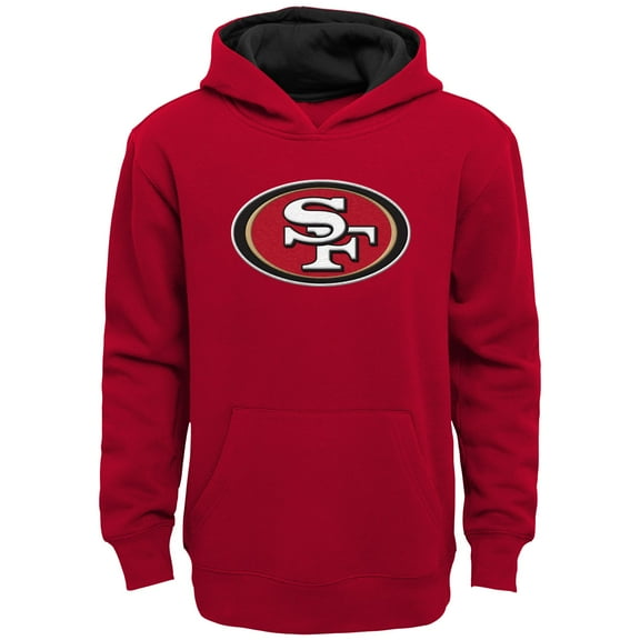 Preschool Outerstuff Scarlet San Francisco 49ers Prime Pullover Hoodie