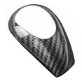 BAGUER Real Carbon Fiber Car Gear Shift Knob Head Cover Trim For BMW