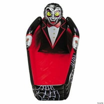 Morris Costumes FW8909V Inflatable Vampire Coffin Cooler - Black, Red & White