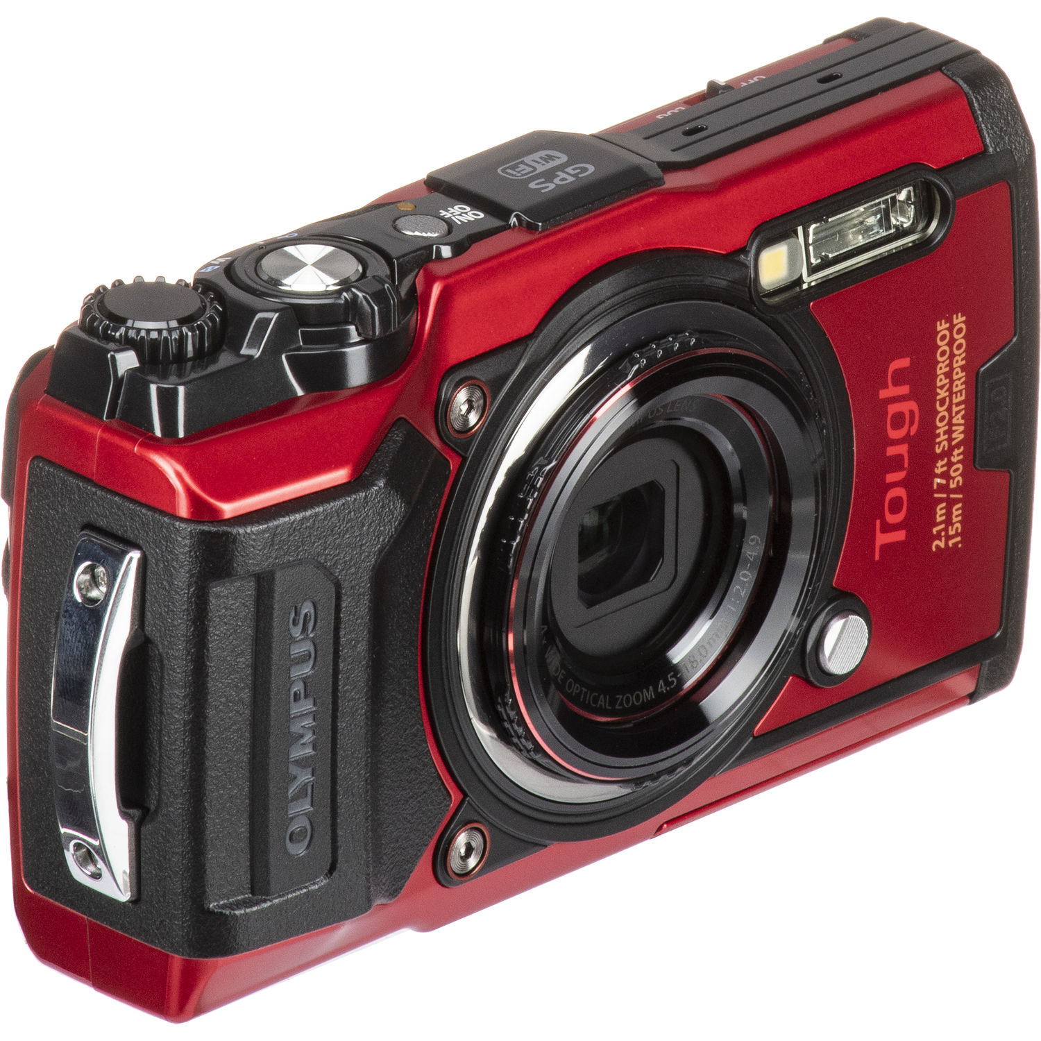Olympus Tough TG-6 Compact Camera - Red - image 2 of 5