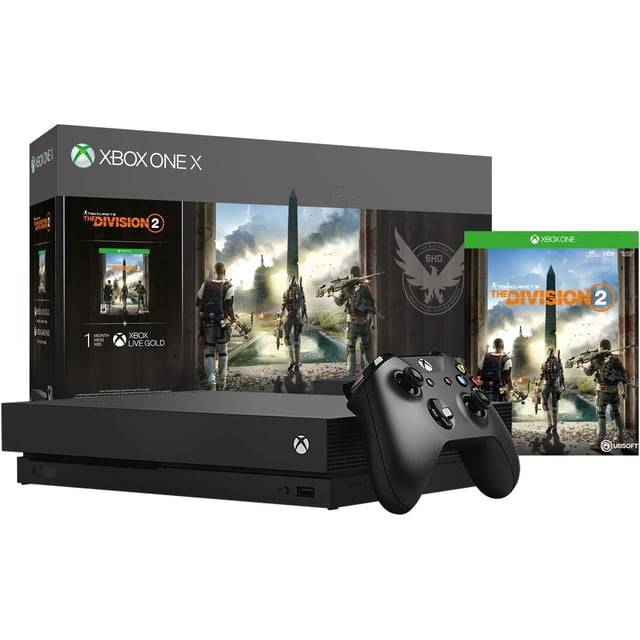 Refurbished (Good)Xbox One X 1TB Console - Tom Clancy's The Division 2