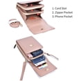 thumbnail image 3 of Small Crossbody Bags for Women Cell Phone Purses Leather Shoulder Bag Crossbody Purses Cell Phone Case Wallet, 3 of 7