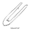 thumbnail image 3 of Unique Bargains 1 Pc Waist Chain Fashionable Adjustable Waist Cord for Women Silver Tone, 3 of 6