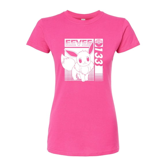 Pokémon - Eevee - Juniors Fitted Graphic T-Shirt