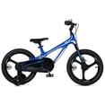 thumbnail image 2 of RoyalBaby Moon-5 Vélo pour Enfants 14 Pouces en Magnésium avec Roues Stabilisatrices, Bleu, 2 of 9