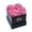 Pink, variant on GLAMOUR BOUTIQUE Preserved Roses in a Box - Valentines Day Gifts for Her & Mom, 4 Roses Flowers Decor for Birthday Gift, Cased in A Square Gift Box with Lid, 4” x4” x5 - Pink