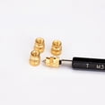 OFFIGAM 100Pcs Knurled Nuts Copper Alloy Threaded Inserts Heat ...
