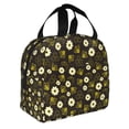 thumbnail image 2 of Disketp Honey Bees With Flowers for Insulated Lunch Bag for Women and Men, Perfect for Work, Hiking, Picnic, 2 of 8