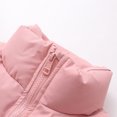 thumbnail image 5 of Kogui Kids Puffer Jacket Stand Collar Zip-Up Warm Winter Coat Lightweight Outerwear for Boys Girls Size 9-10 (Pink,9-10 Years), 5 of 9