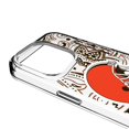 thumbnail image 3 of Cleveland Browns iPhone Clear Paisley Design Case, 3 of 6