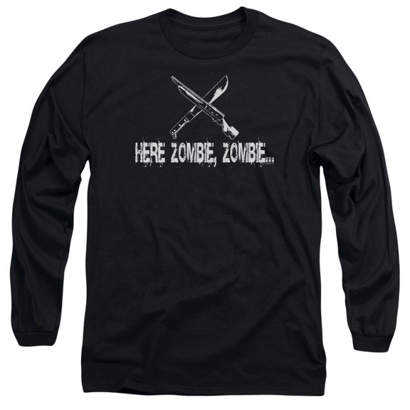 - Here Zombie Zombie - Long Sleeve Shirt - Medium