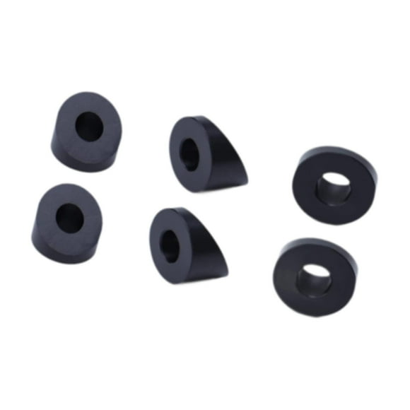 DYNWAVECA 6 Pieces 1/4 inch 30 Degree Beveled Washers Angled Washers for Cable Railings