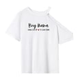thumbnail image 2 of Camiseta de Mujer con Cuello Redondo, Ajuste Regular, Camisetas de Verano para Mujer para El Trabajo, Viaje Por La Calle SG, 2 of 7