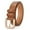 Brown, variant on Leather Belts for Women Fashion Waist Ladies Belt for Jeans Pants with Pin Buckle
