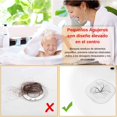 thumbnail image 2 of Tapa de Coladera para Regadera de Silicona, Filtro para Drenaje para Cocina y Baño, Tapón de Silicona con Ventosa, Protector de Drenaje, Filtro para Atrapar Cabello (Gris), 2 of 5