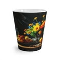 thumbnail image 3 of Grateful Bounty Thanksgiving Fruit Vegetable Flowers Hot Ceramic Latte Mug, 3 of 4