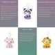 thumbnail image 2 of Plush Keychain Plush Doll, Cartoon Anime Plush Keychain Pendant Keyring Accessories Pendant Toy Girls Gift 4Inch C, 2 of 5