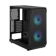Fractal Design Focus 2 Black ATX mATX Mini ITX Solid Mid Tower Computer Case