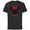Black, variant on Minnie Mouse Red Bow Icon Niece Family- Short Sleeve Cotton T-Shirt for Adults - Customized-Natural