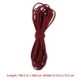 thumbnail image 3 of Shisuyan Jewelry Diy Replacement Cord Wine Red 5Pcs 197In Length For Bracelet Making, 3 of 9