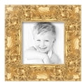 thumbnail image 2 of ArtToFrames 9" x 9" Golden Regent Baroque Picture Frame, 9x9 inch Gold Wood Poster Frame (WOM-5271),  Pack, 2 of 7