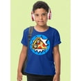 thumbnail image 2 of Comic Style Pizza T-Shirt Juniors -Image by Shutterstock,  Large, 2 of 4