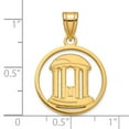 thumbnail image 2 of 10ky UNIV OF NORTH CAROLINA OLD WELL PENDANT Q-UNC011-1Y, 2 of 2