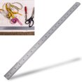 thumbnail image 3 of Measuring Tape, Steel Ruler,  Double-Sided Scale Rust- 2Pcs For Carpenters  Students Teachers, 3 of 8