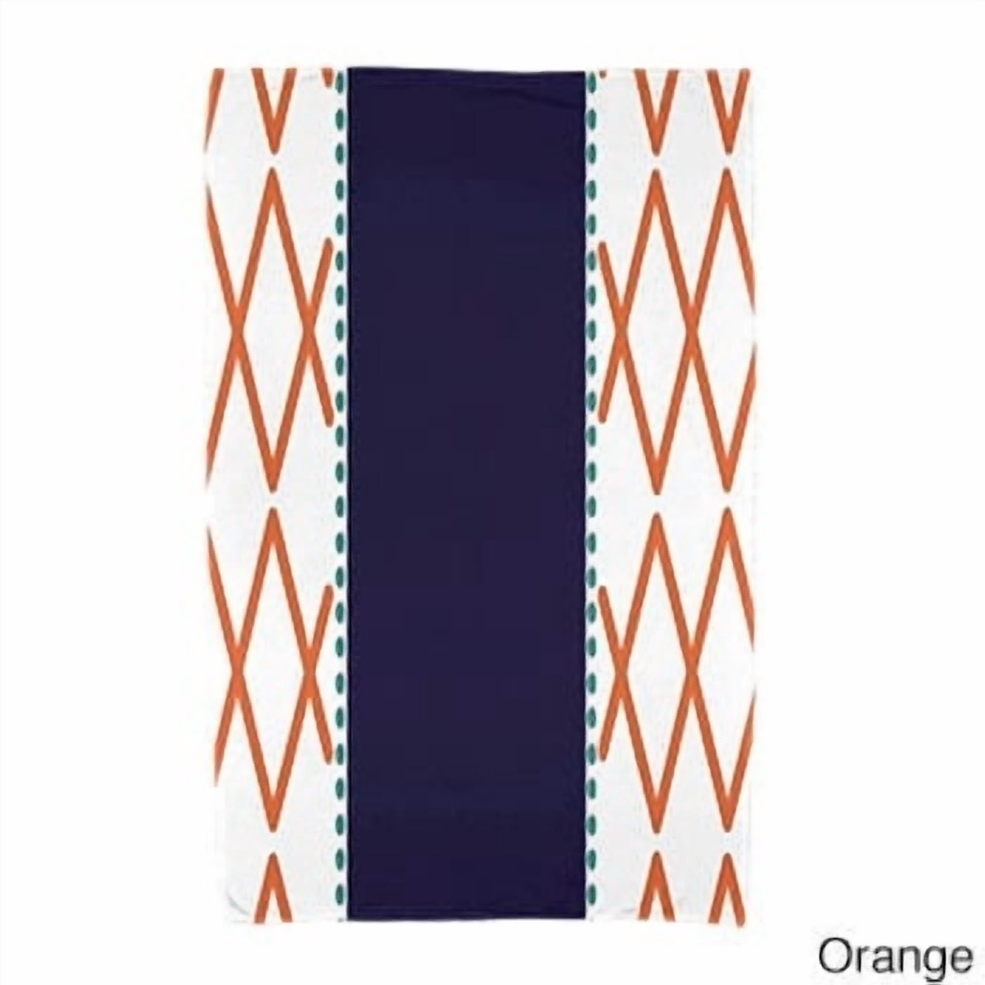 Simply Daisy 30" x 60" Knot Fancy Geometric Print Beach Towel