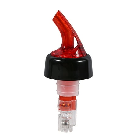 

Bottle Pourer Measure Liquor Pourer Measured Pour 1Pc 15mL Quick Shot Measure Measuring Bottle Pourer Drinks Bar Wine Cocktail Dispenser (Red)